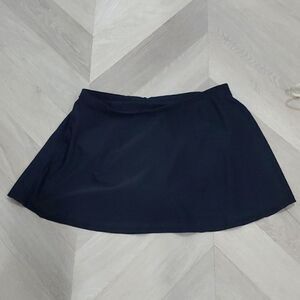 Slimshaper Missy’s Size 12 Skort Shapewear  Swim Skirt Black